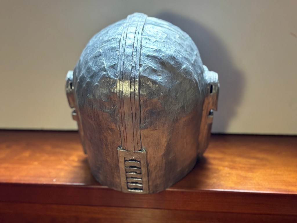 Mandalorian helmet back