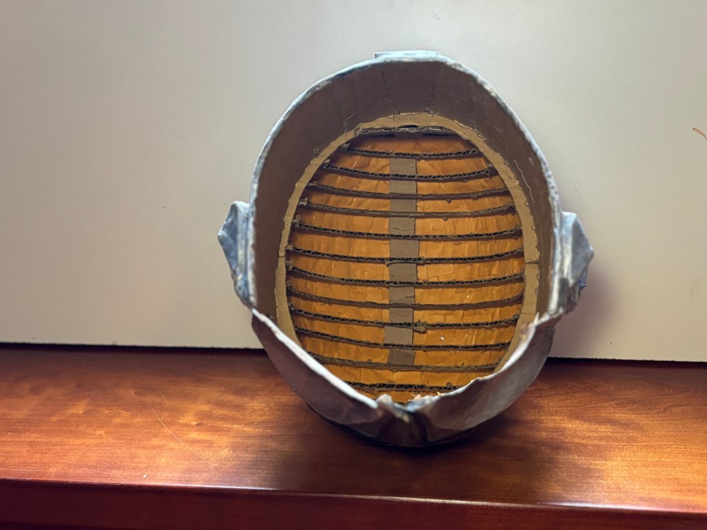 Mandalorian helmet inside